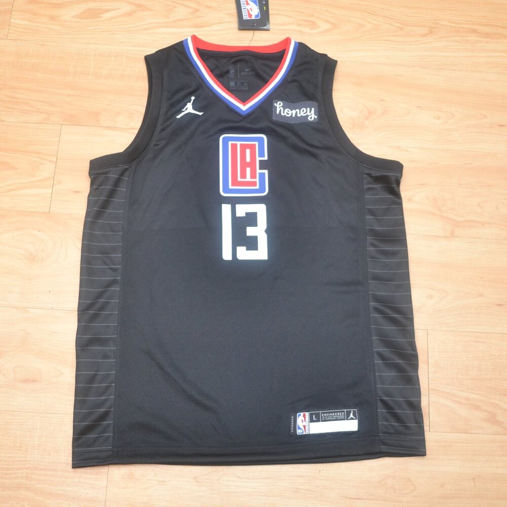 Nike Youth Los Angeles Clippers Paul George Swingman Jersey Icon Edition Black